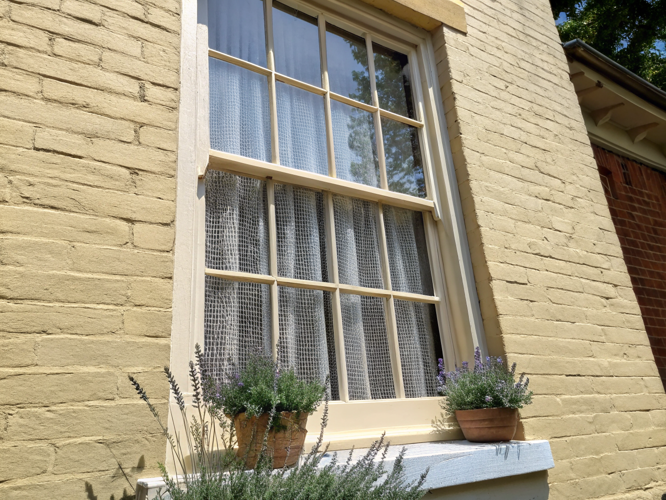 Custom Window Screens in Savannah Historic District - After