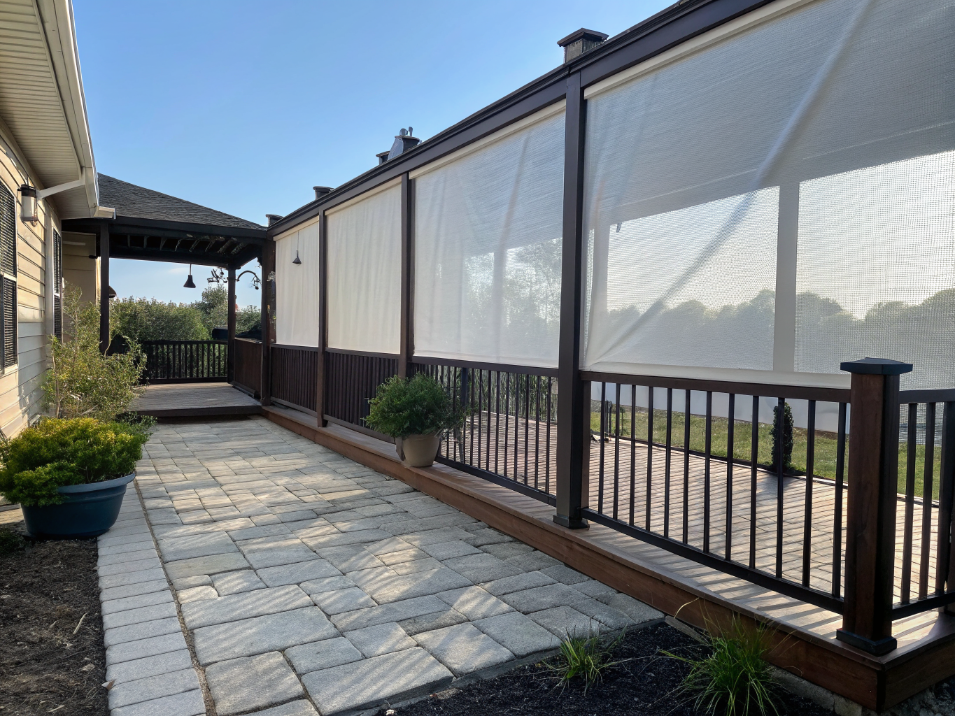 Porch & Patio Rescreening in Wilmington Island - After